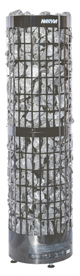 Saunová pec HARVIA Cilindro Pro PC100E/135E - čierna