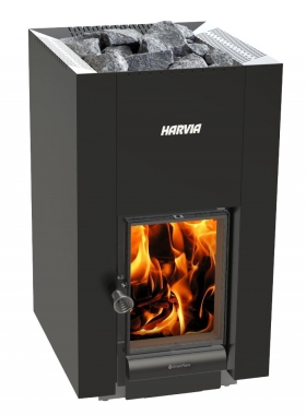 Predaj ukončený: Saunové kachle na drevo HARVIA Linear 22 GreenFlame