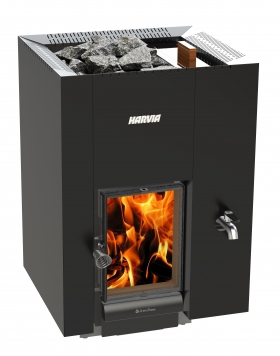Saunové kachle na drevo HARVIA Linear 22 GreenFlame RS