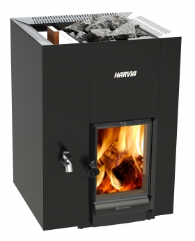 Saunové kachle na drevo HARVIA Linear 22 GreenFlame LS