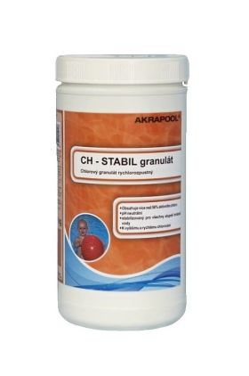 2.akosť: Chlórový STABIL - granulát, 1 kg