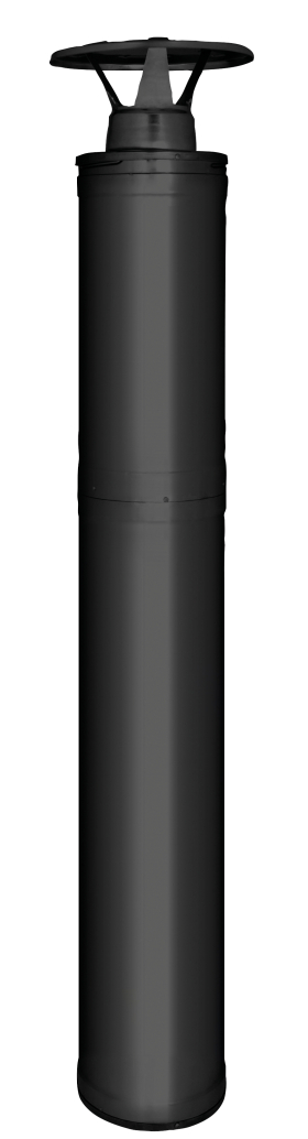 Komínový set Harvia pre sudové sauny 1500 Black