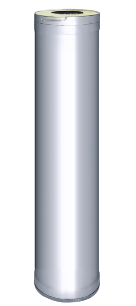 Komín Harvia dvojplášťový 1500, steel