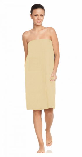 Vaflový kilt NordicSPA 80x150cm - dámsky, béžový
