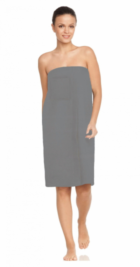 Vaflový kilt NordicSPA 80x150cm - dámsky, ŠEDÝ
