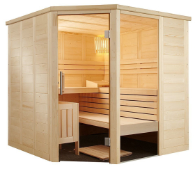 Fínska sauna Harvia Alaska Corner