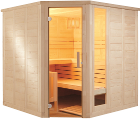 Fínska sauna Harvia Komfort Corner Large