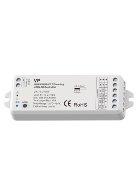 RGBW LED Driver DMX Harvia, 24V, CV k trubicovému osvetlenie SENTIOTEC