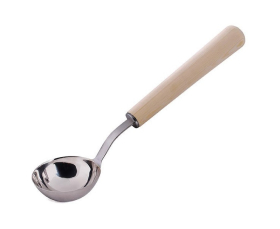 Nerezová naberačka Harvia - 40 cm, borovica