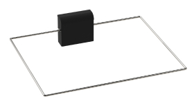 Rozbalený tovar: Bezpečnostný čidlo/ohrádka nad kachle, HARVIA heater-check, hranatý, 500x500mm