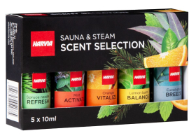 Set saunových aróma, 5x10ml