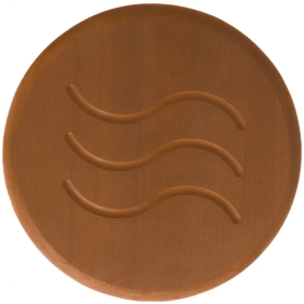 Ventilační disk Tesli 125 mm – thermowood