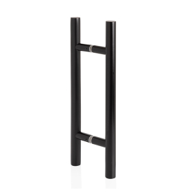 Madlo PREMIUM rozteč 300mm nerez/nerez - čierne