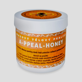 2.akosť: Vyradené:Peeling do sauny A-PPEAL-HONEY, profipack, 5Kg