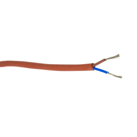 Silikónový kábel SIHF 2x0,5 mm