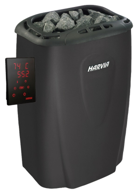 2.akosť: Saunové kachle HARVIA Moderna V80XE - čierna