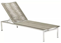 2.akosť: Relaxačné polohovacie lehátko, nerez