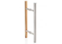 2.akosť: Držadlo PPREMIUM rozteč 300mm nerez/drevo